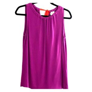 Kate spade purple sleeveless top small